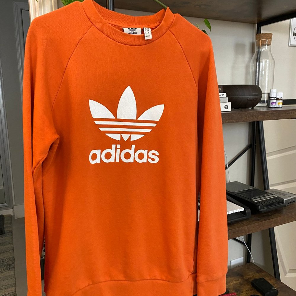 Adidas - Original Orange Crewneck (SMALL)
